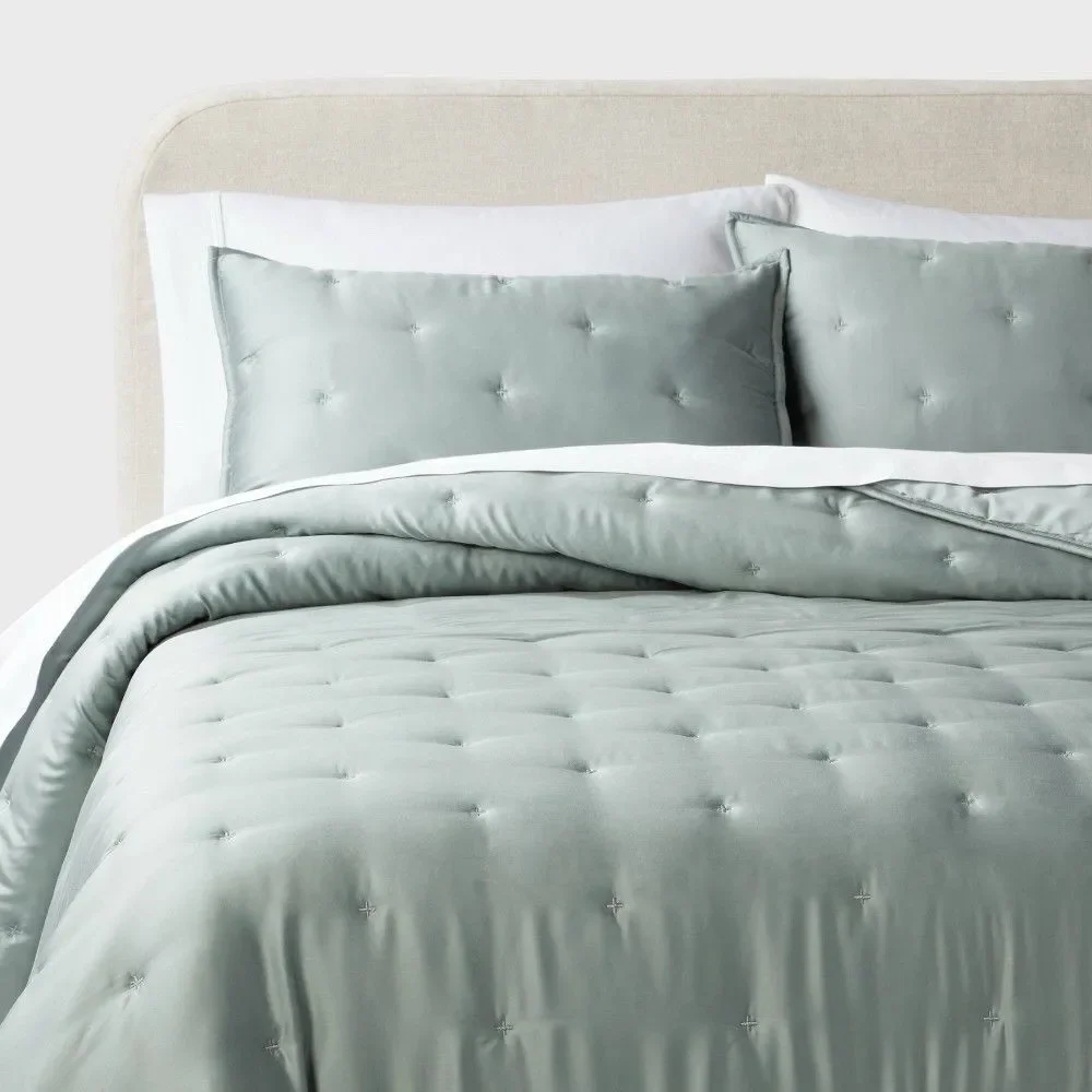 Threshold™ TENCEL™ Full/Queen Comforter & Sham Set Teal 3Pc Cooling 320TC